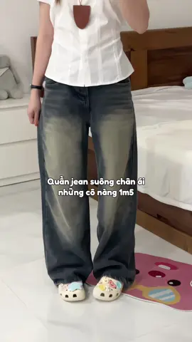 Chân ái luôn á #xh #tiktokshop #fyp #thoitrang #quanjean 
