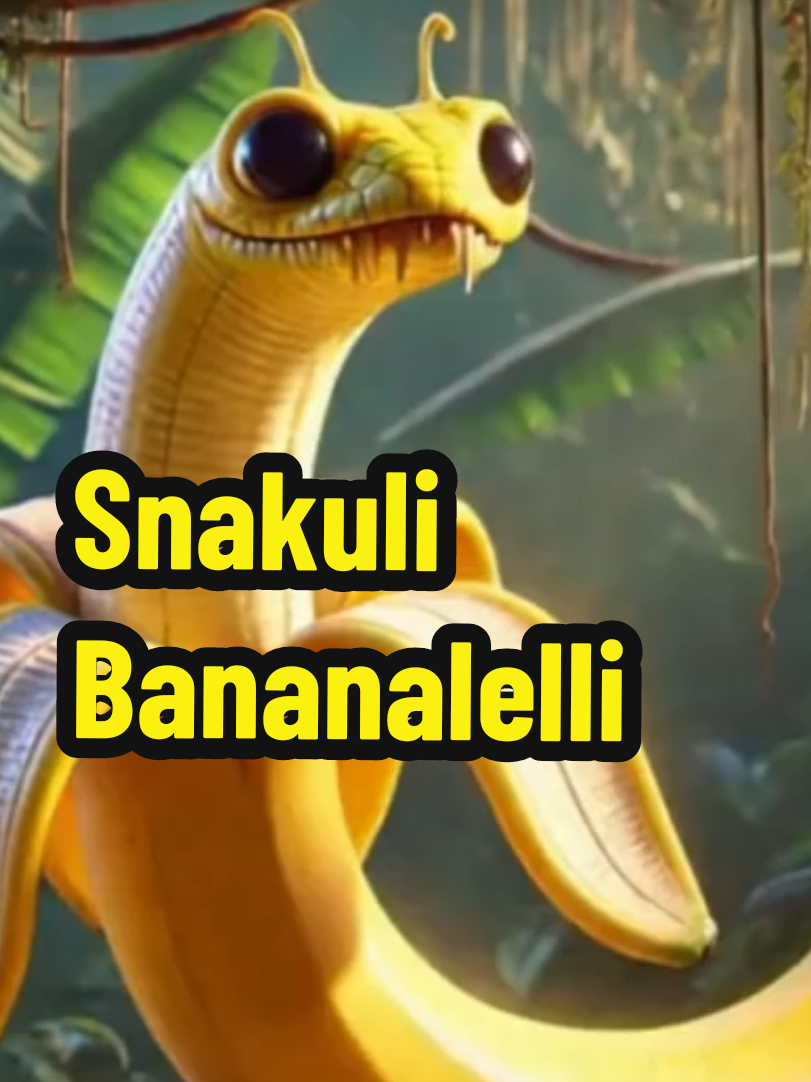 Snakuli Bananuli #snake #brainrot #italianbrainrot #fyp #viral 