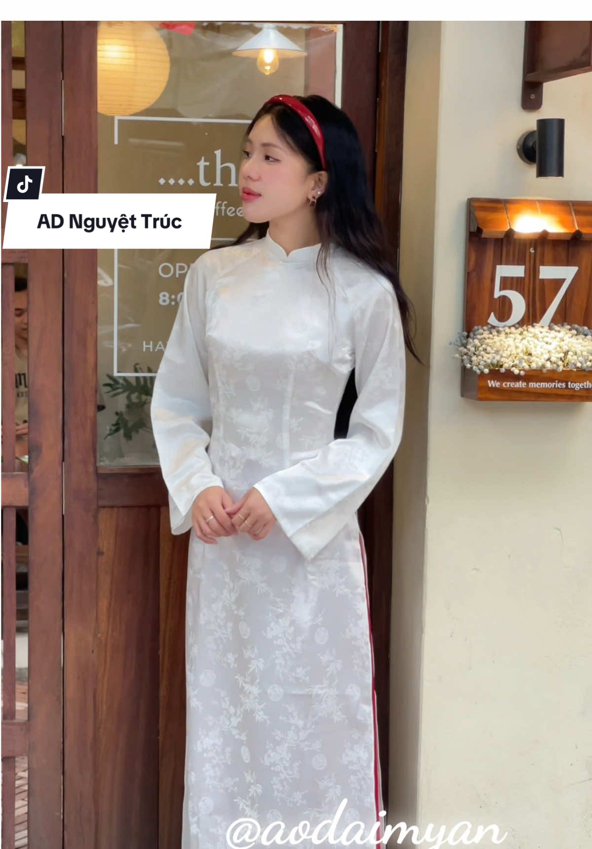 Em đẹp tinh khôi 🥰#aodaimyan #tet2026 #aodaicuoi #aodaicachtan #xuhuong 