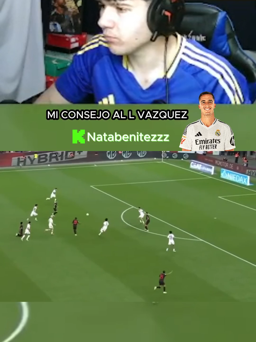 MI CONSEJO A LUCAS #davooxeneize #lacobraaa #bocajuniors #clipstwitch #andreaclips #riverplate #bocajuniorsoficial💛💙 #futbolargentino🇦🇷 #natabenitezzz