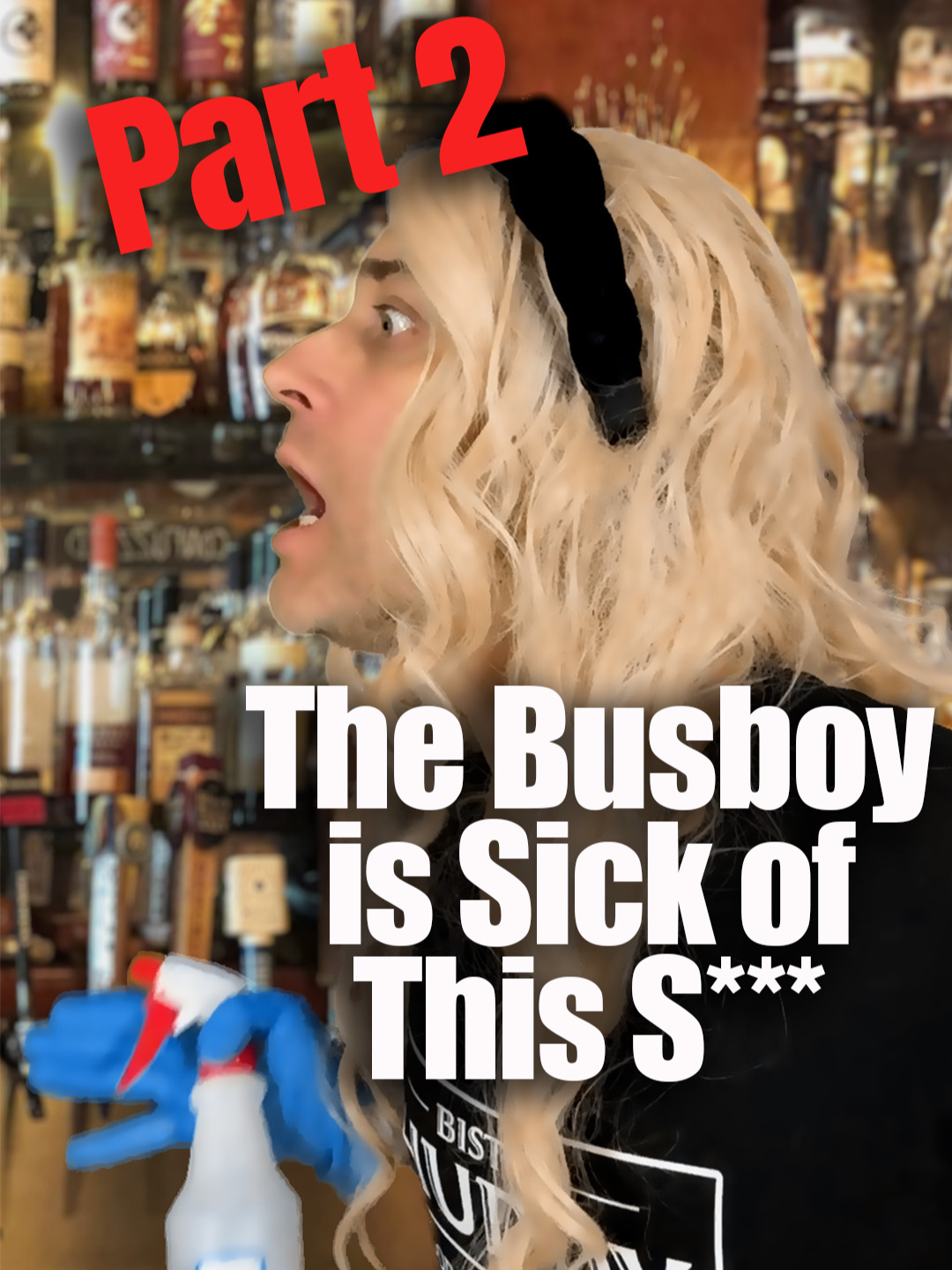 Can anyone save Nicole from having to actually clean? Looking at you, Ruby... (co-write w/ @andrea.kelley) #busboy #bistrohuddy #restaurantlife #dirtyjobs