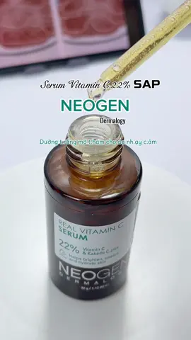 Serum vitamin C Neogen dành cho da nhạy cảm,da thâm xỉn màu giúp dưỡng sáng da hiệu quả lắm nha #neogen #serum #skincare #makeup #review #duongda #xuhuong #fyp 