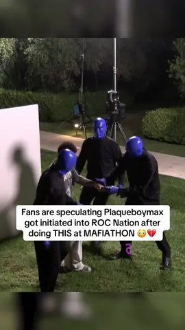 Fans are speculating Plaqueboymax got initiated into ROC Nation after doing THIS at MAFIATHON 😳💔 #fyp #xyzbca #clips #viral #plaqueboymax 