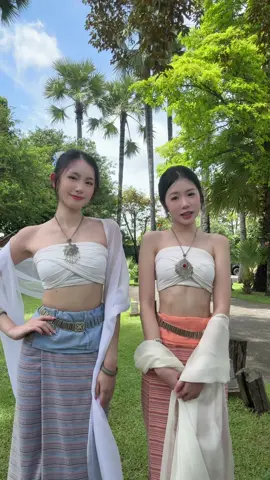 สวัสดีจ้าว💖 @แง้บแง้บฟิ้ว #สาวล้านนา #สาวไทย #ชุดไทย #06 