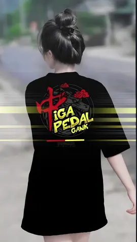 Kaos tiga pedal gank🔥#kaos #kaosmurah #kaossindiran #kaoskatakata #fyp 