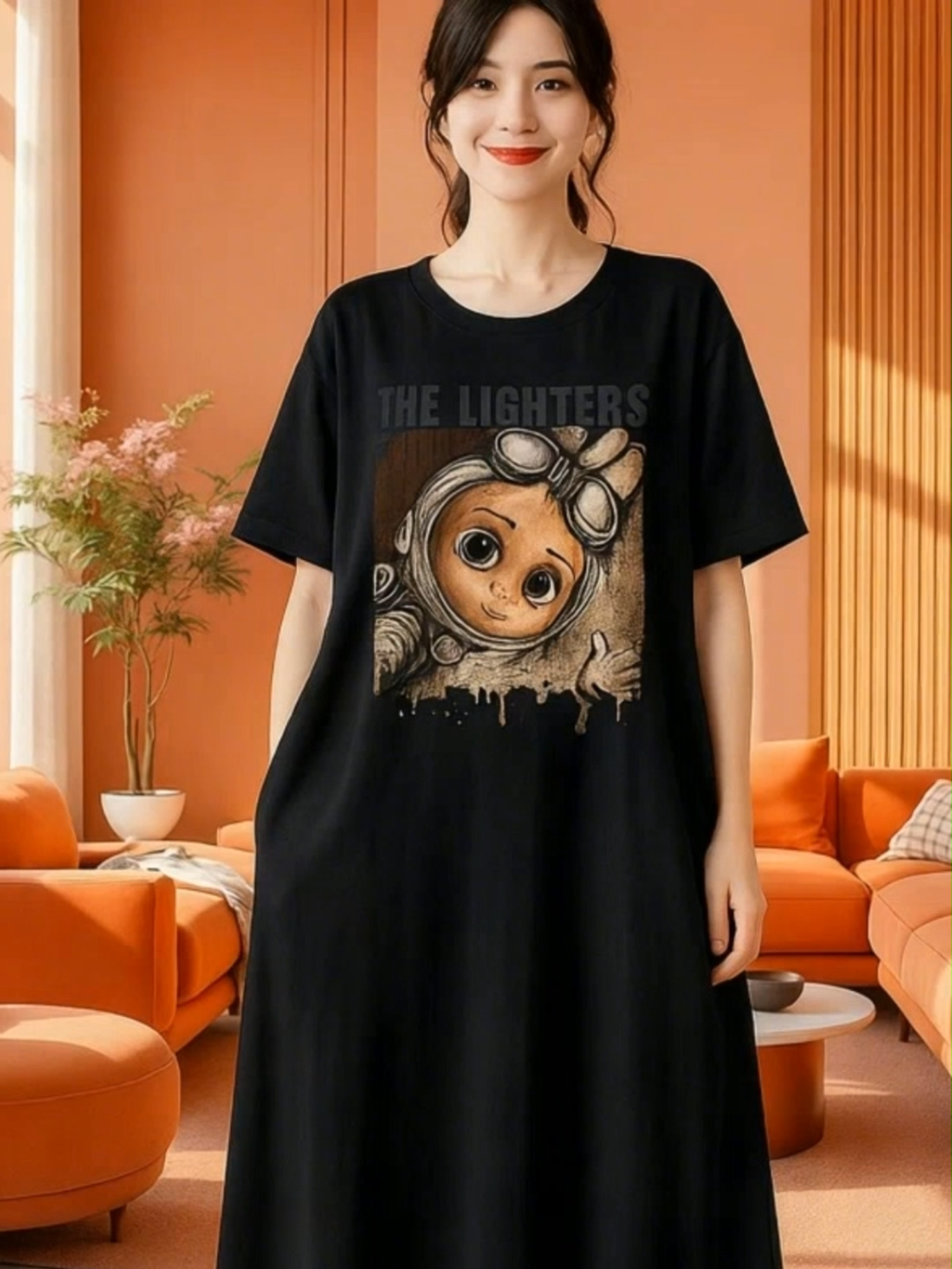 long dress jumbo wanita/home dress #dress #daster #oversize