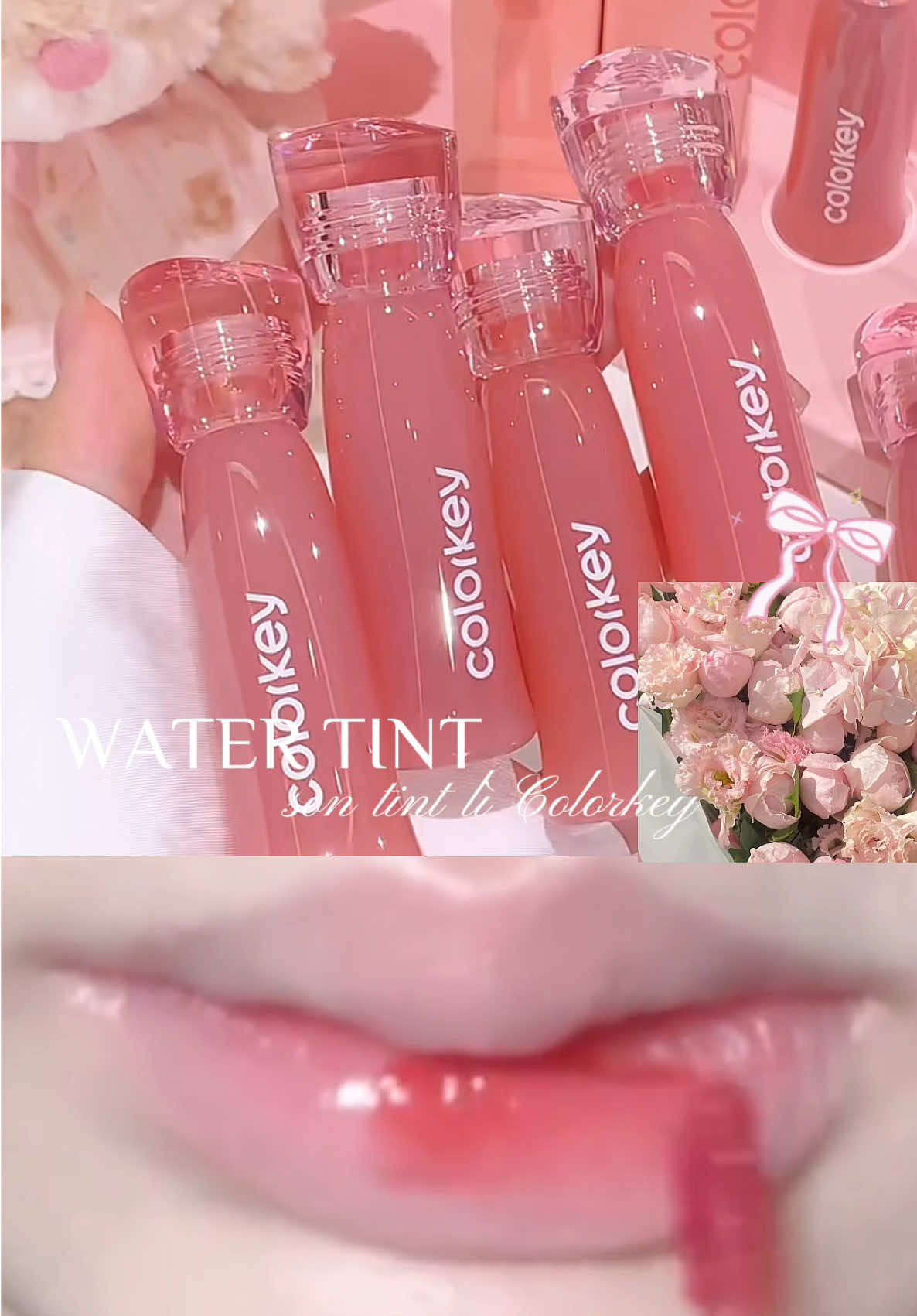 Thiết kế với màu son mới phải nói là quá đẹp luôn í ✨🎀🫨#colorkeyvn #reviewlamdep #lamdep #toasacmoiphongcach #swatches 