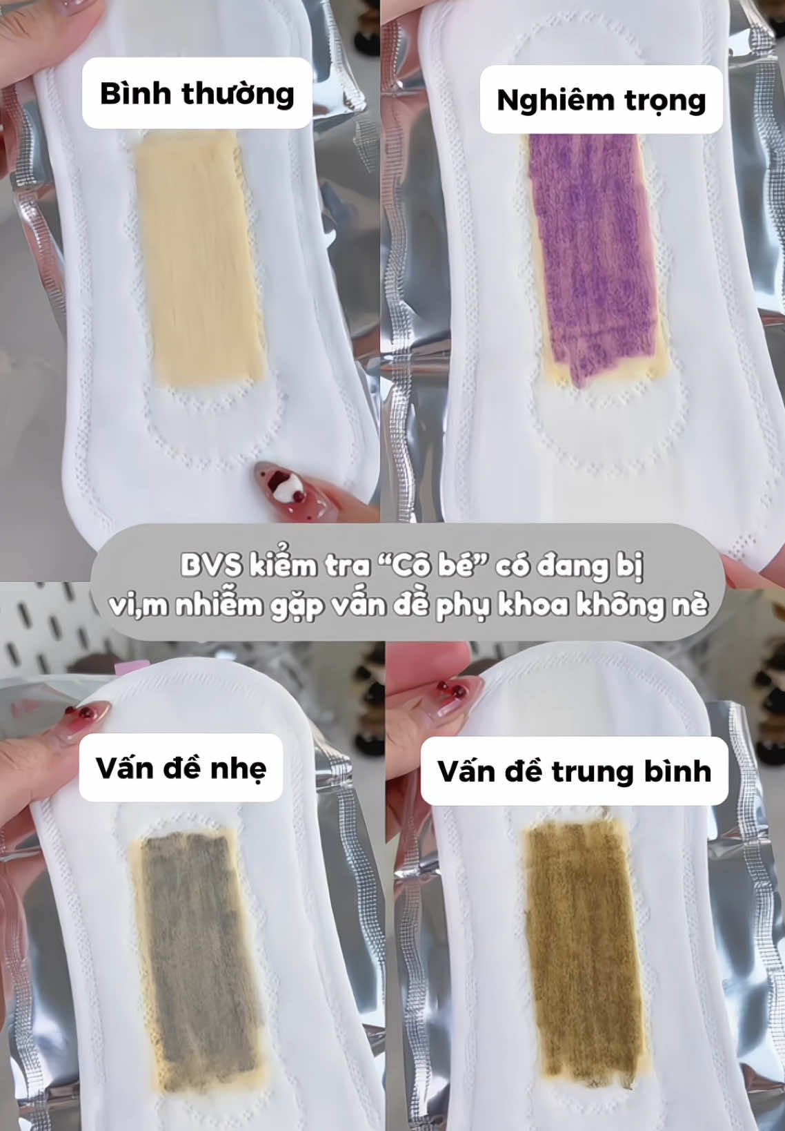 Miếng lót nhận biết viem nhiem cottonday #cottondayvietnam #mienglothangngay #mienglotnhanbietviemnhiem #viral #xuhuongtiktok 