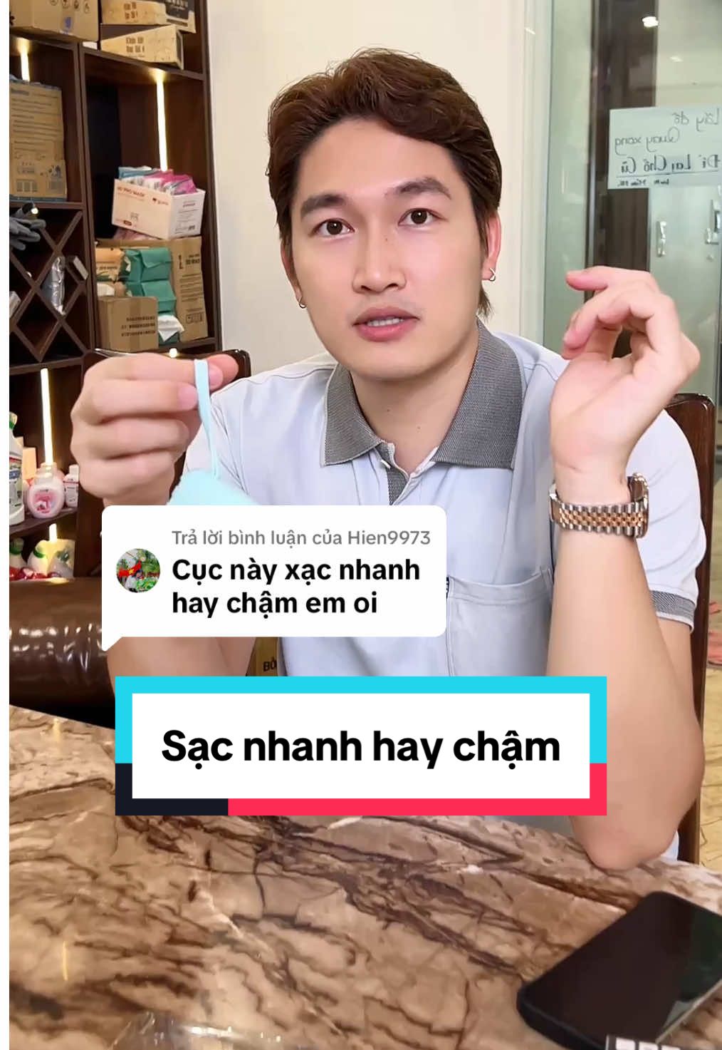 Trả lời @Hien9973 mọi người xem hết video #sacnhanh #sacduphong #dogiadung #tikhub #xuhuong 