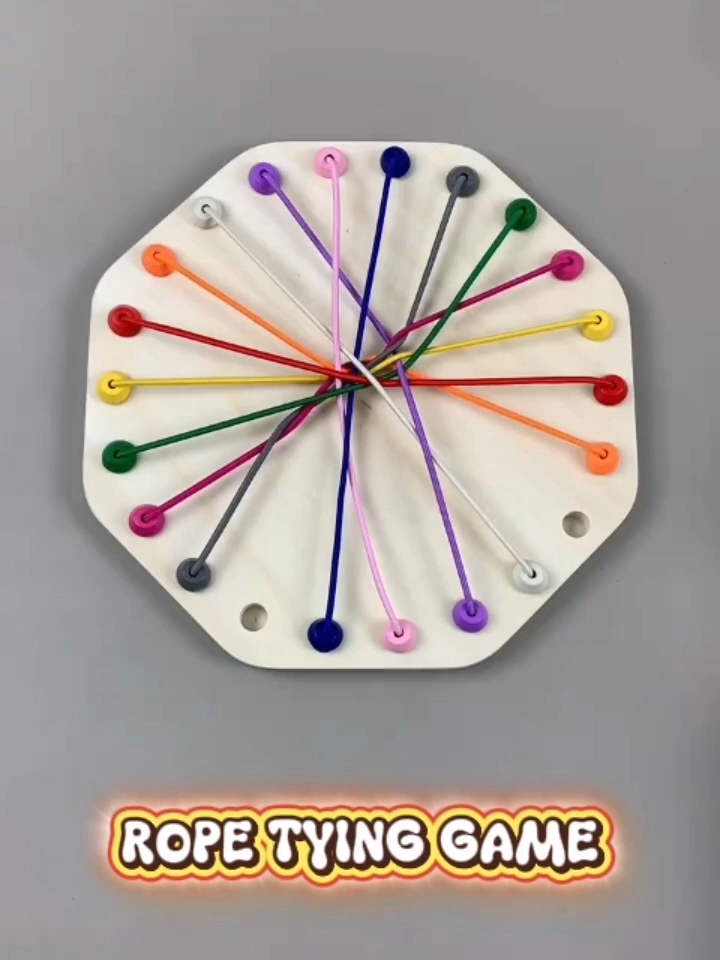 Rope Tying Game #ropetyinggame #skillgame #educationaltoy #learningthroughplay #funplay #creativeplay #kidsactivity #imaginativeplay #kids #toys #byj #byjtoys #byjtoys❤️