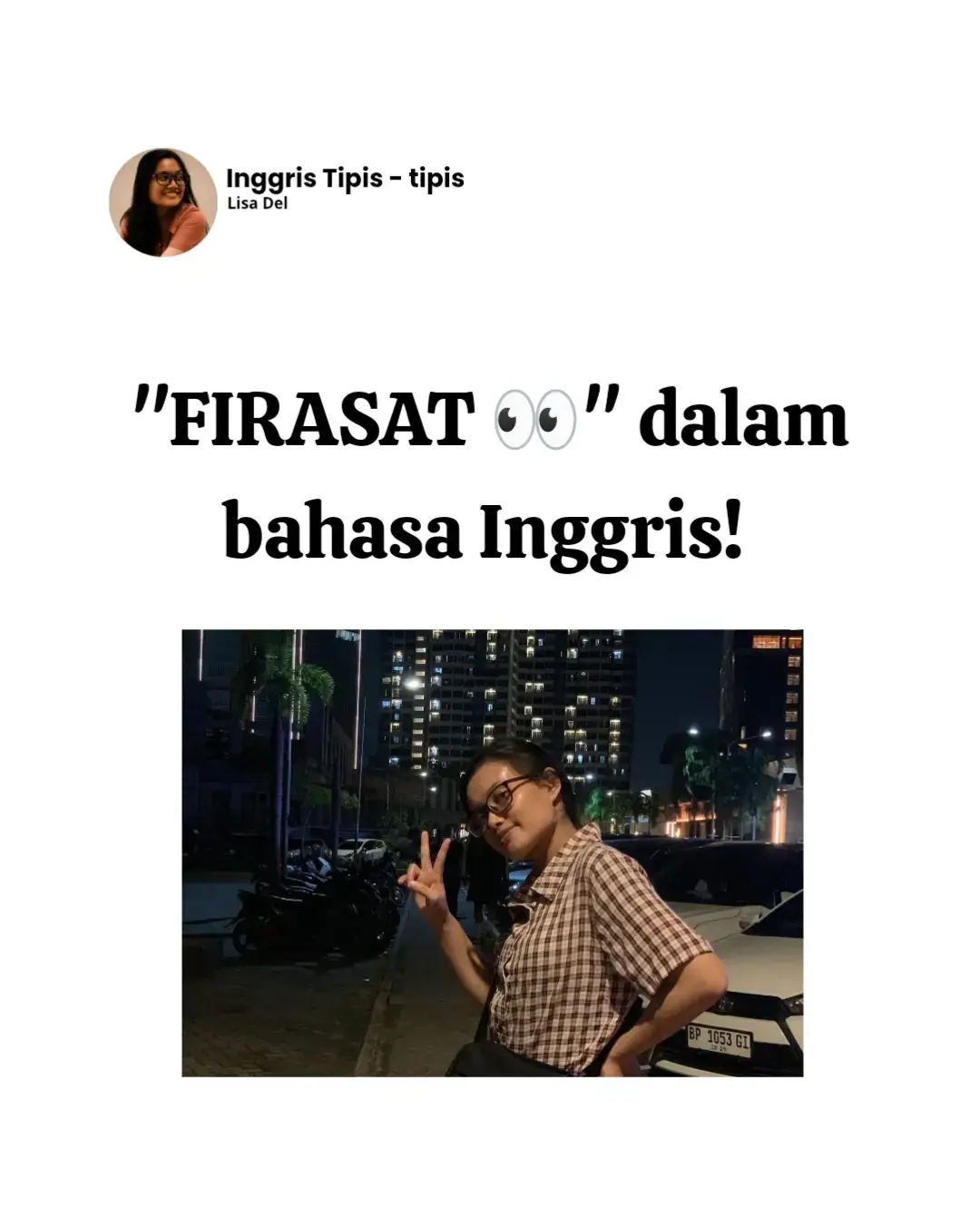 ##GenZEnglish #belajarbahasainggris #englishwithlisadel #learnenglish #englishlesson 