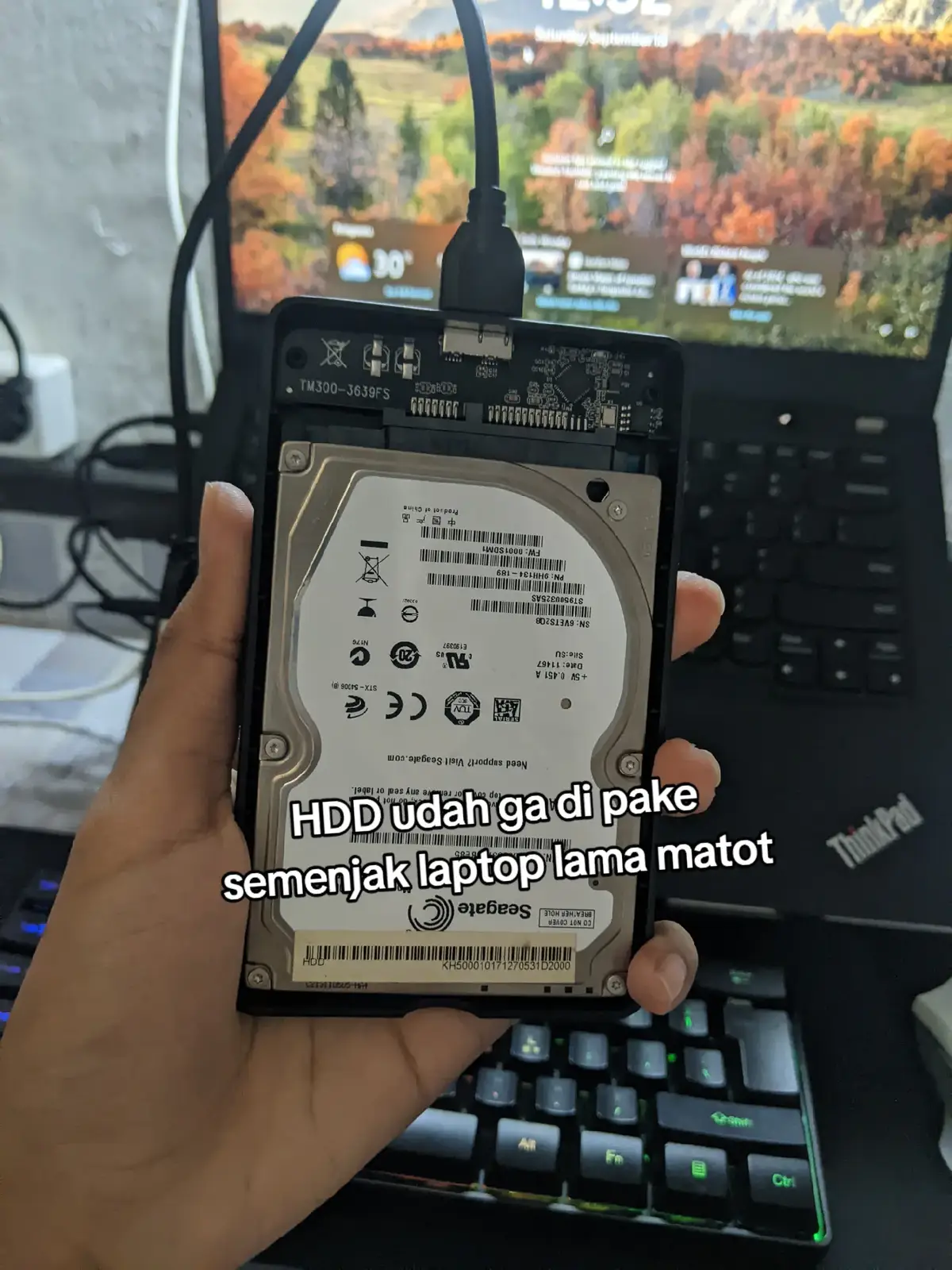 Hdd/SSD parah jadi normal lagi? #fyp #techtok #setuplaptop #fypppppppppppppppppppppp #thinkpad 