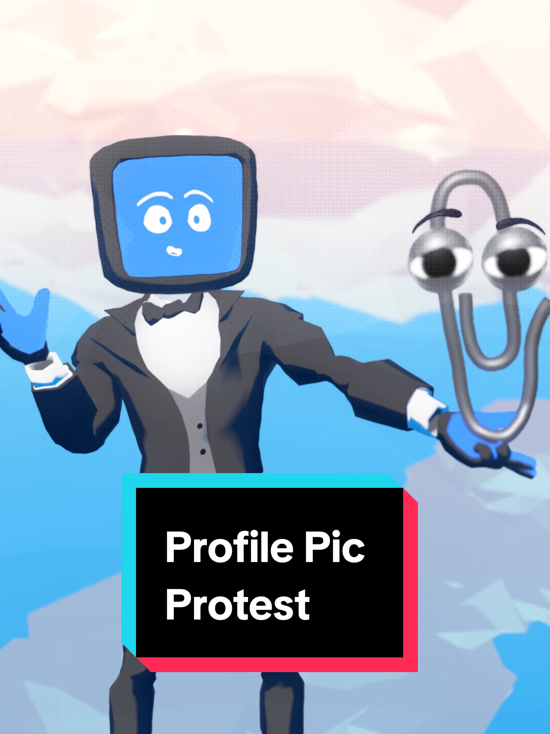 Clippy is back baby.  Shout out to Louis Rossman for kicking all this off and to Albe Gian for letting me use his song 'Walking around a Closed Mall' #clippy #louisrossmann #Tech #profilepics 