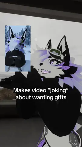 I wasn’t expecting anything. Thank you so much <3 #thefreakysomeone #furryvrchat #furrytiktok #vrchat #furryfandom 