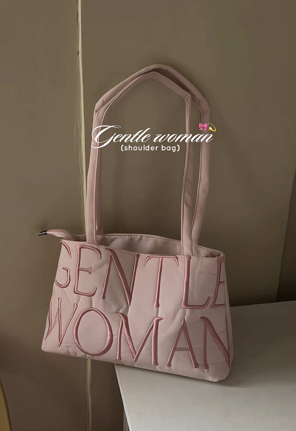 i think i found my everyday bag — gentle woman bag! 🎀⭐️ #gentlewoman #gentlewomanbag #gentlewomantotebag #shoulderbag #bagforwomen 
