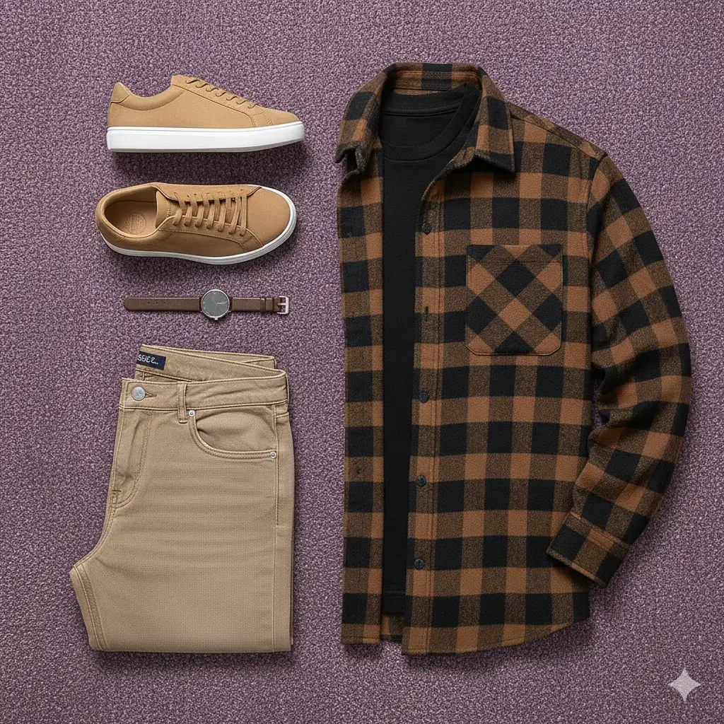 Upgrade your casual wardrobe with these stylish check shirts paired with ripped jeans and sneakers. Designed for comfort and fashion, these outfits bring the perfect mix of rugged streetwear and modern style. Whether you’re heading out with friends or dressing smart-casual, these looks will keep you on top of your fashion game. Easy to wear, versatile, and always in trend — because style is all about details. 👕👟✨ #MensFashion #StreetStyle #CasualWear #TrendyOutfits #OOTD 