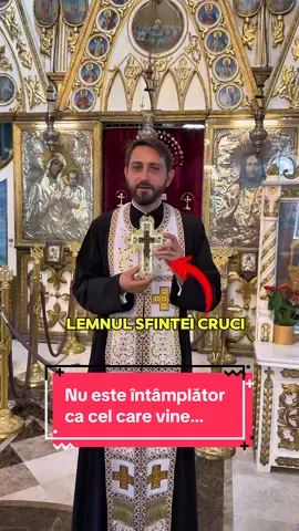 Nu este întâmplător ca cel care vine și se închină cu credință Sfintei Cruci pleacă acasă cu inima ușoară. Te așteaptăm astăzi și mâine la Sărbătoarea Înălțării Sfintei Cruci, la Biserica Sfântul Vasile cel Mare de pe Calea Victoriei 198, București.
