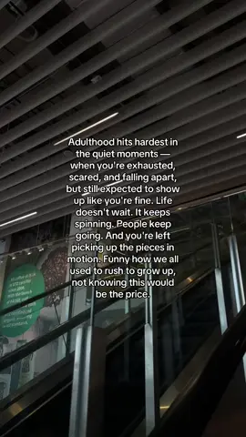 Adulting realizations… 🥺 #fyp #unspokenwords #adulthood 