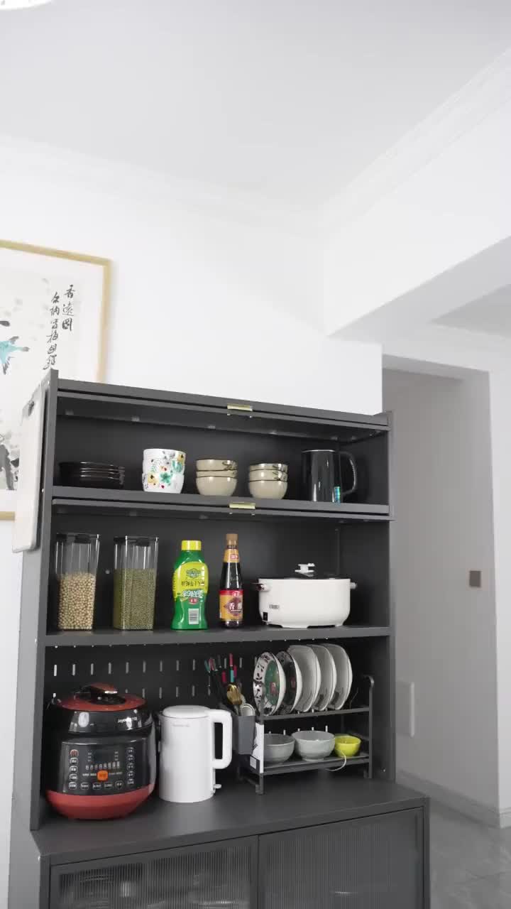 Tủ Kệ Để Đồ Nhà Bếp Đa Năng Thông Minh Cao Cấp VANDO - Kệ Để Đồ Nhà Bếp Lưu Trữ Lớn Toàn Bộ Vật Dụng Phòng Bếp 