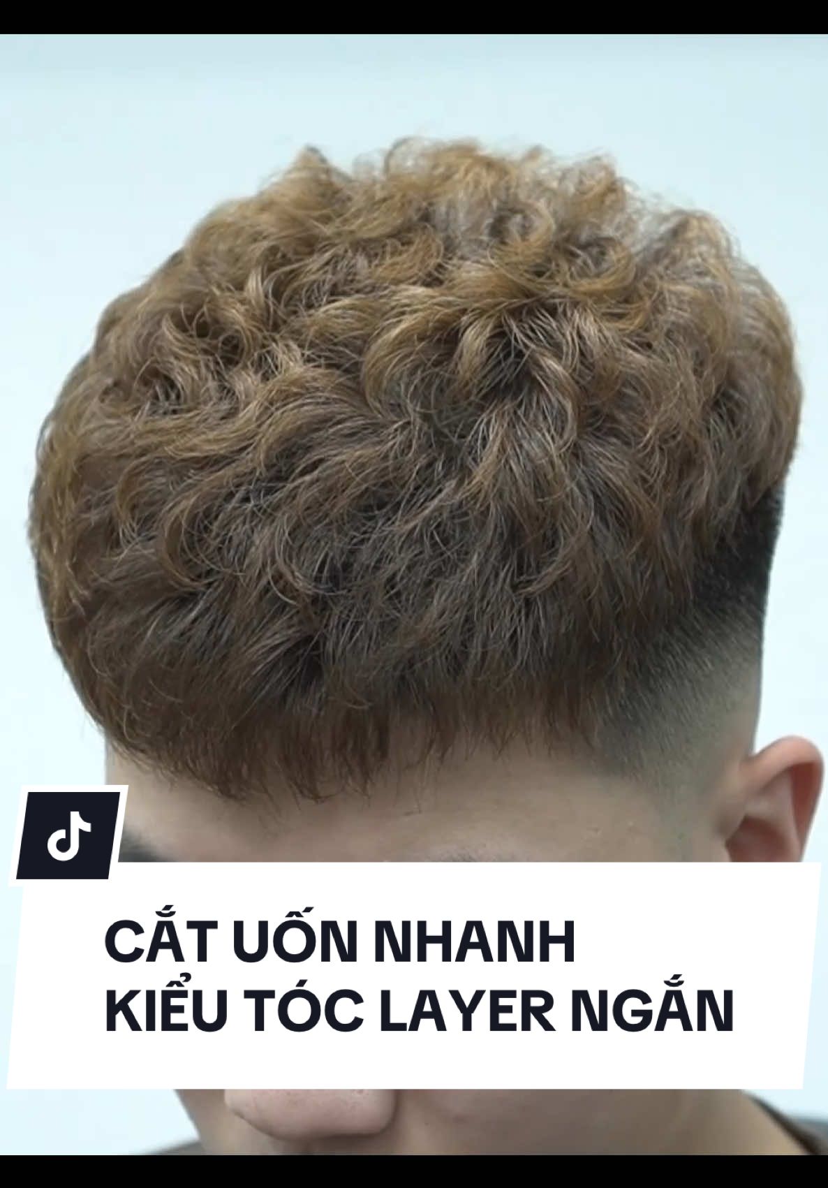 CẮT UỐN NHANH KIỂU TÓC CROP LAYER NGẮN #hungbarbersharing #33trieukhuc #185khuongtrung #tocnamhanquoc #uốntocngan 