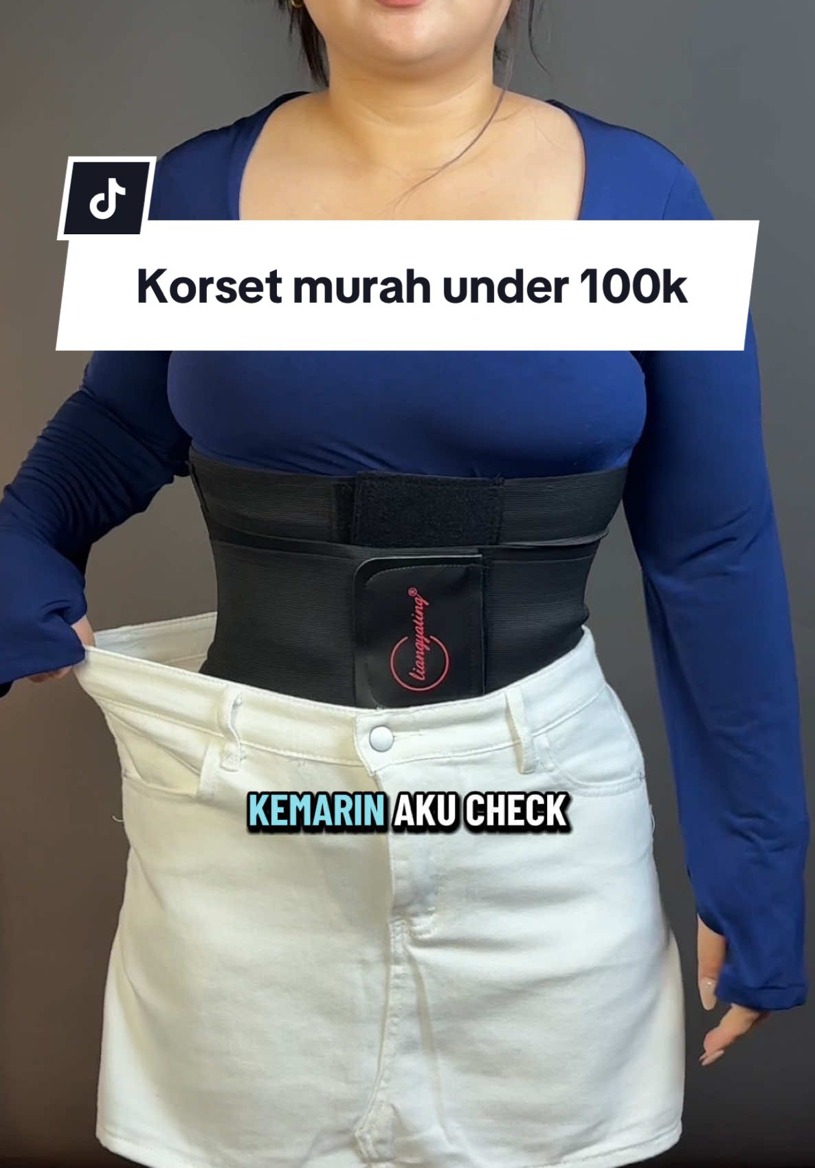 Rekomendasi korset murah muat BB Jumbo! #promoseruweekend #korset #waisttrainer #korsetolahraga #korsetviral 
