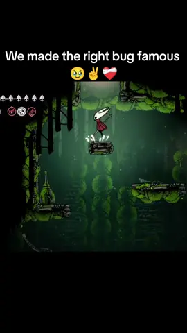 We truly made the right bug famous, W Hornet 🥹✌️❤️‍🩹 https://discord.gg/AStVFBGw Here is a link for the one who wants to join my discord server! #fyp #W #hornet #hollowknight #SilkSong 