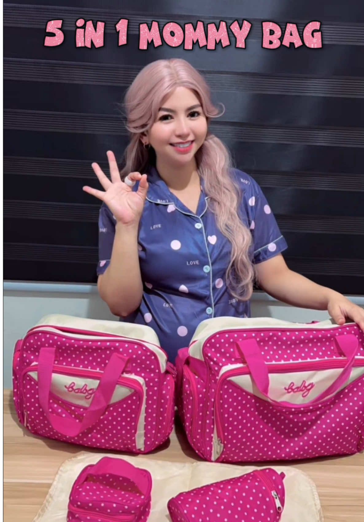 #5in1MommyBag #hospitalbag 💯 just click my yellow basket to order 😉👌🏻 @Jingky Magsino #jingkymoves #jingkymagsino #nestingmommas 