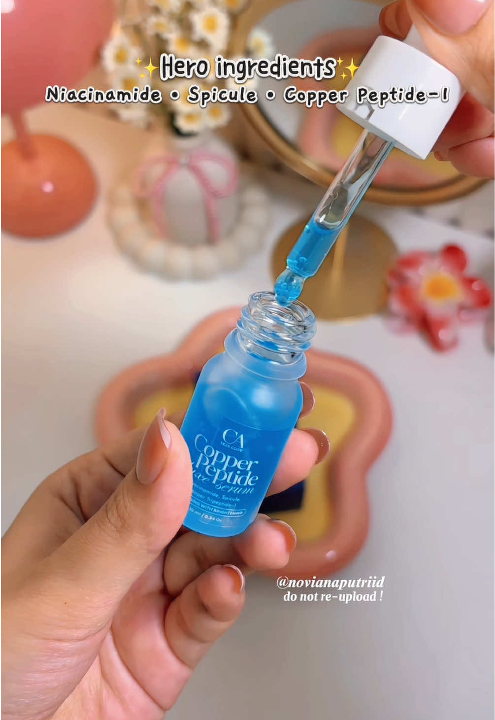 🩵✨~copper peptide luxe serum #peptideserum #copperpeptide #skincaretips #antiaging #musthaveproduct 