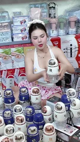 Máy xay thịt tôm cua cá đá đủ cả #mayxay #mayxaymini #mayxaydanang 