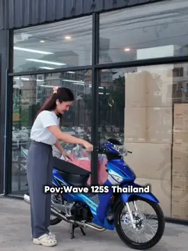 raungan honda wave 125 🇹🇭 #wave #wave125i_ไฟเลี้ยวบังลม #fyp #4u #trend 