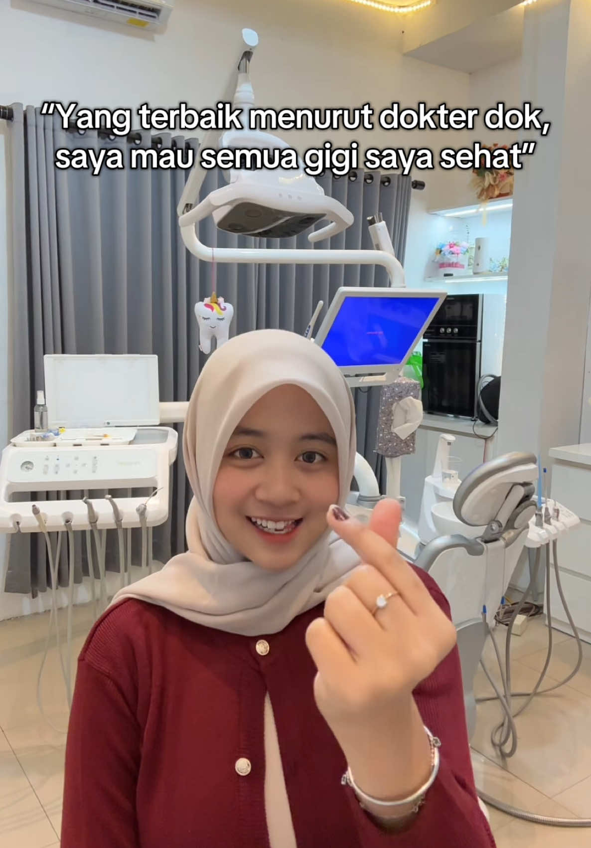 Aku padamu bu, kesehatan nomer satu🫶🏻 #dentist #doktergigi #genz #fyp #fypage 