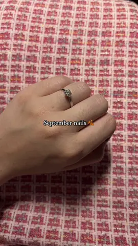 September nails 🍂 #newnails #nailart #pinterestnails #pinterestaesthetic #newsetofnails 