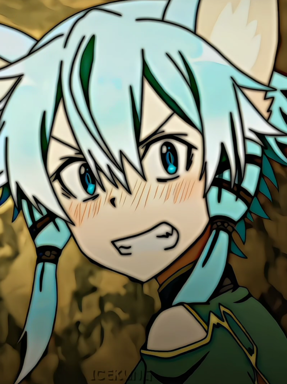 อย่าแกล้งน้อง😹#swordartonline #anime #fyp #icekung220 