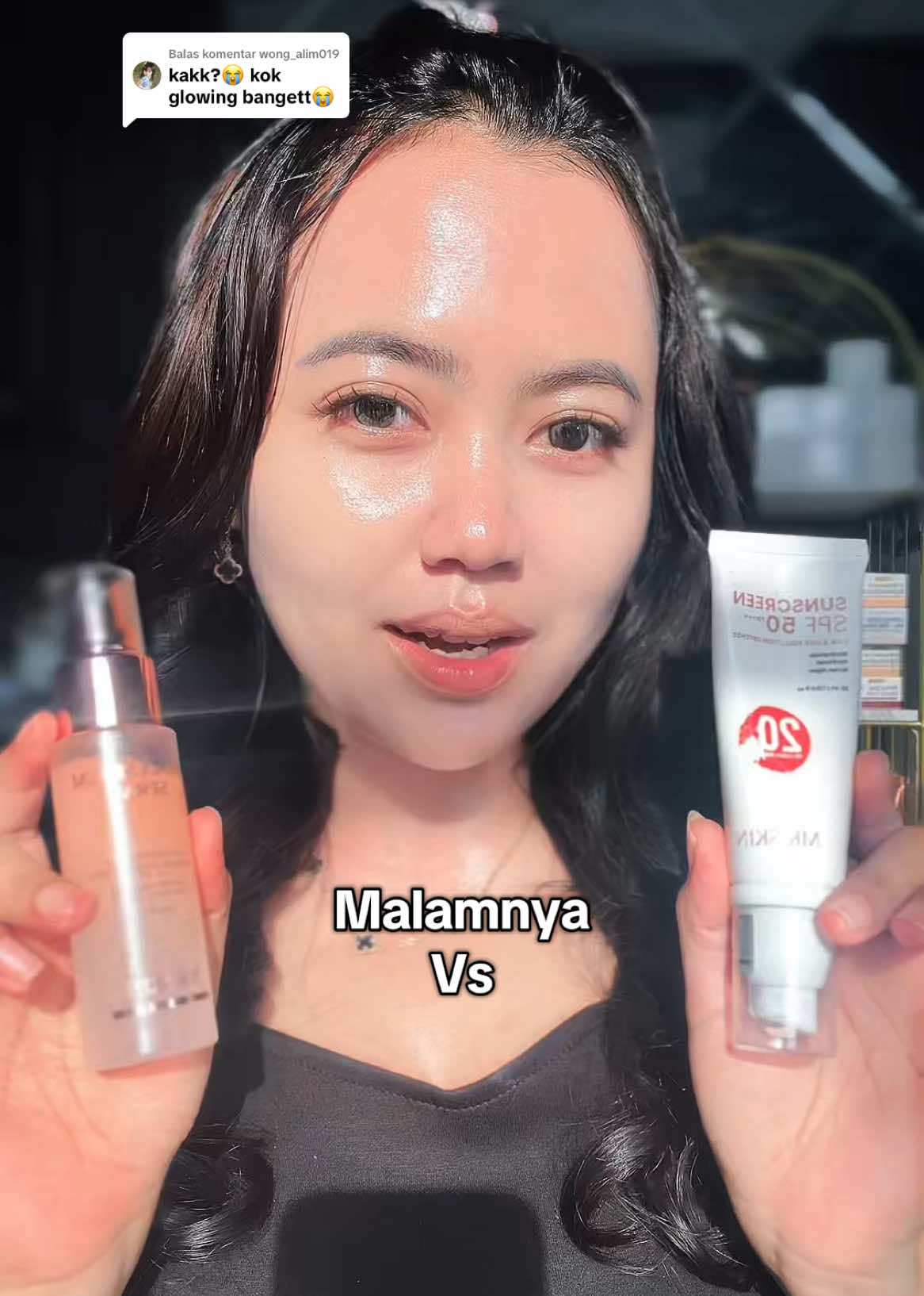 Membalas @wong_alim019 pake ini biar glowinggggg✨😍 #mkskin #mkteam #ashceline 