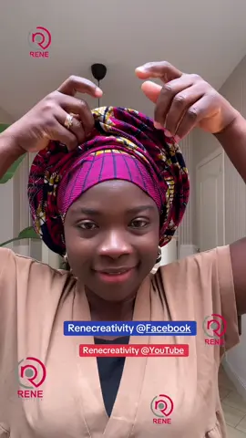 Ankara Headwrap Tutorial #scarf #headwrap #duku #turban 