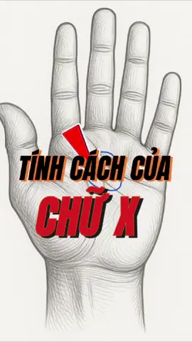 Tính cách điển hình của người có chỉ tay chữ X#xemchitay #dcgr #phongthuy #tamlinh 