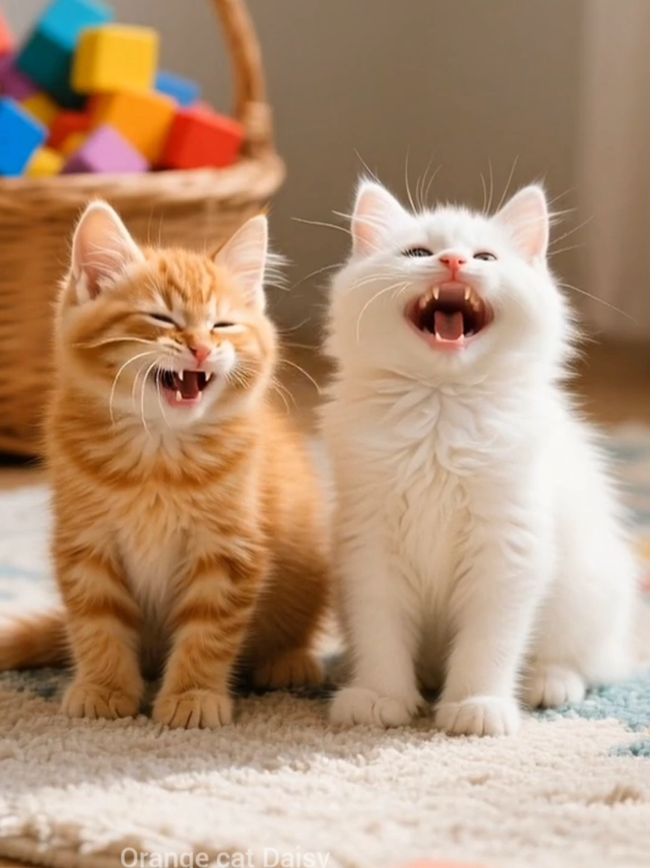 Baby and cat dancing and laughing 😍 #catlover #funnycatvideo  #usa_tiktok🇺🇸  #funnybabyvideo  #creatorsearchinsight 