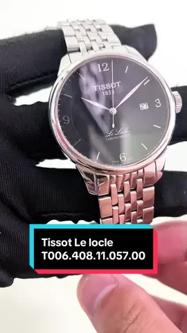 Bản máy COSC chuẩn xác nhất Tissot Le locle T006.408.11.057.00 hàng lướt - #g8watch #donghonam #donghochinhhang #tissot 