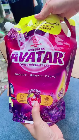 Trời ơi mấy chị nội trợ ơi. Nó thơm dã man #nuocgiat #nuocgiatxaavatar5in1 #nuocgiatxa #avatar #review 