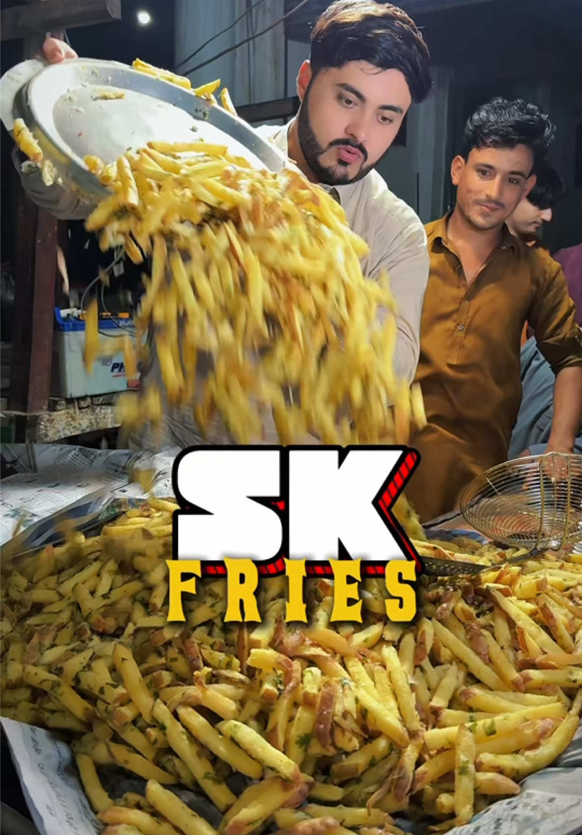 Sk fries 🍟!  Shahzad khan fries / chips .  Location: Nisata chawk , charsada .  This video has been created with the pure intention of sharing this amazing dish with my dear viewers. Every step was done in a clean, safe, and hygienic way, while keeping community guidelines in mind. The person shown in this video is 20 years old (Shehzad), although he may look younger than his actual age. He is simply selling fries with love and hard work. My purpose has always been to explore and bring something new for my audience. In this video, I’ve also shared the full recipe prepared with care. Please don’t restrict this content — instead, support it and help it reach more people so they can also enjoy and learn from it. #shahzadkhalil #skfries #charsada #storytelling #peshawarfoodvlogger 