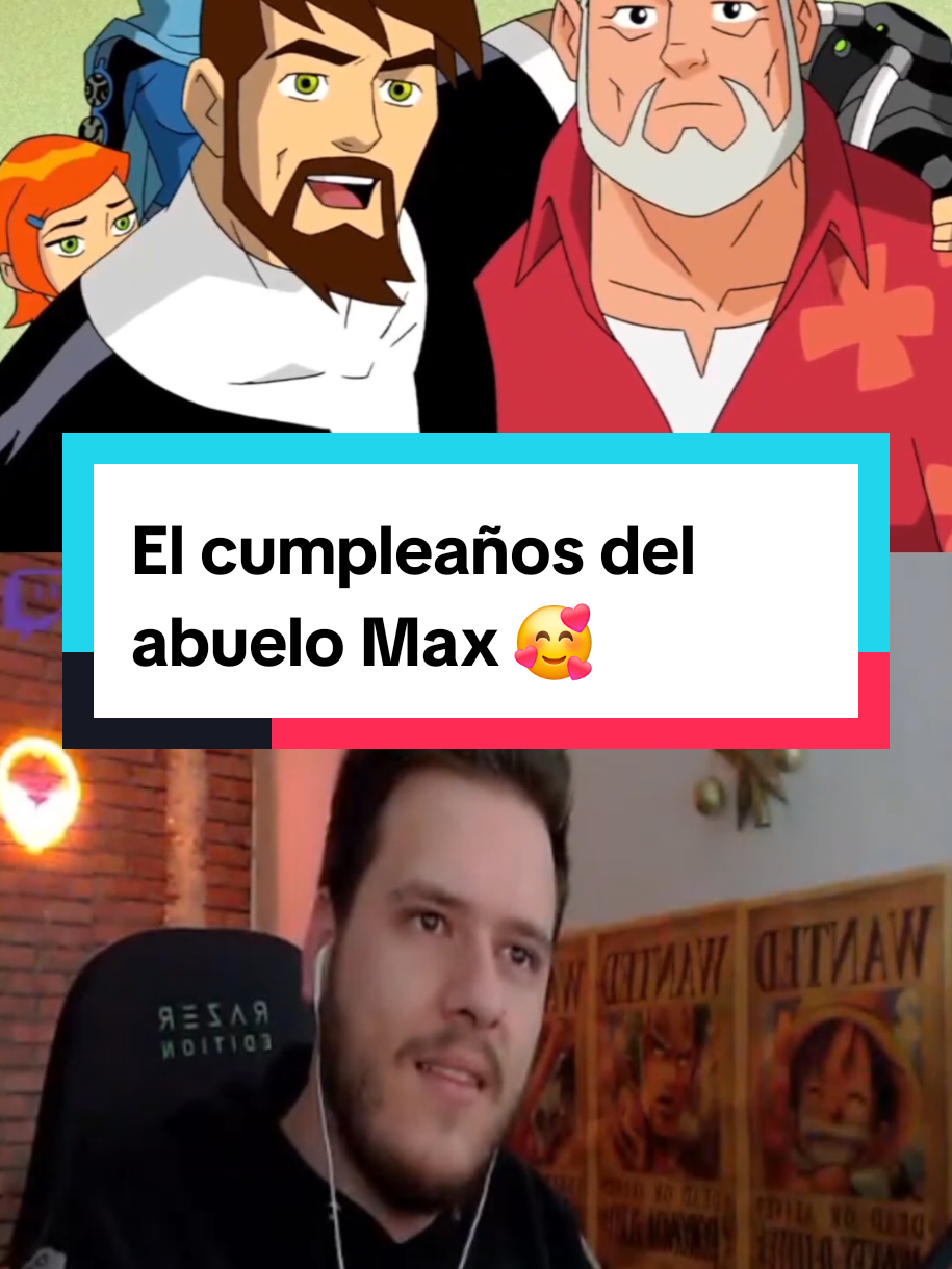 El cumpleaños del abuelo Max #ben10alienforce #gwentennyson #cartoonnetwork #ben10omniverse 
