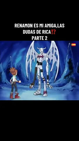 DIGIMON TAMERS 3🇪🇸 CAP 10-PARTE 2 RENAMON ES MI AMIGA,LAS DUDAS DE RIKA⁉️ #digimonadventure #digimontamers #digimon #spain 