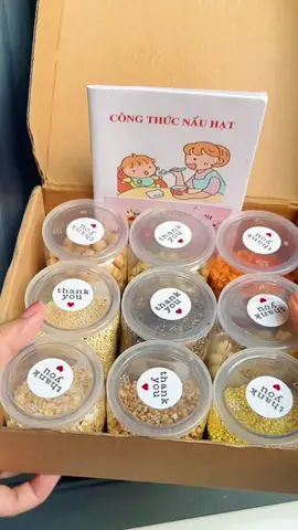 @Mẹ em Cam 🍊 Set hạt dinh dưỡng nhà Mẹ Lavie 9 loại tha hồ mĩ nấu ăn dặm cho con #xuhuong #hatdinhduong #nauchaochobe 