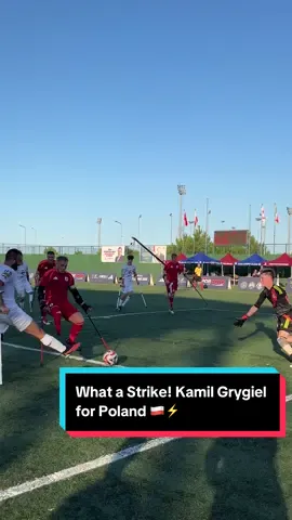 Kamil Grygiel strikes for Poland! 🇵🇱🔥 A brilliant goal against England on Day 1 of the EAFF Nations League Division A. ⚽🙌 #AmputeeFootball #AmpNationsLeague #AmpFutbol #AmpFutbolPolska #Grygiel 
