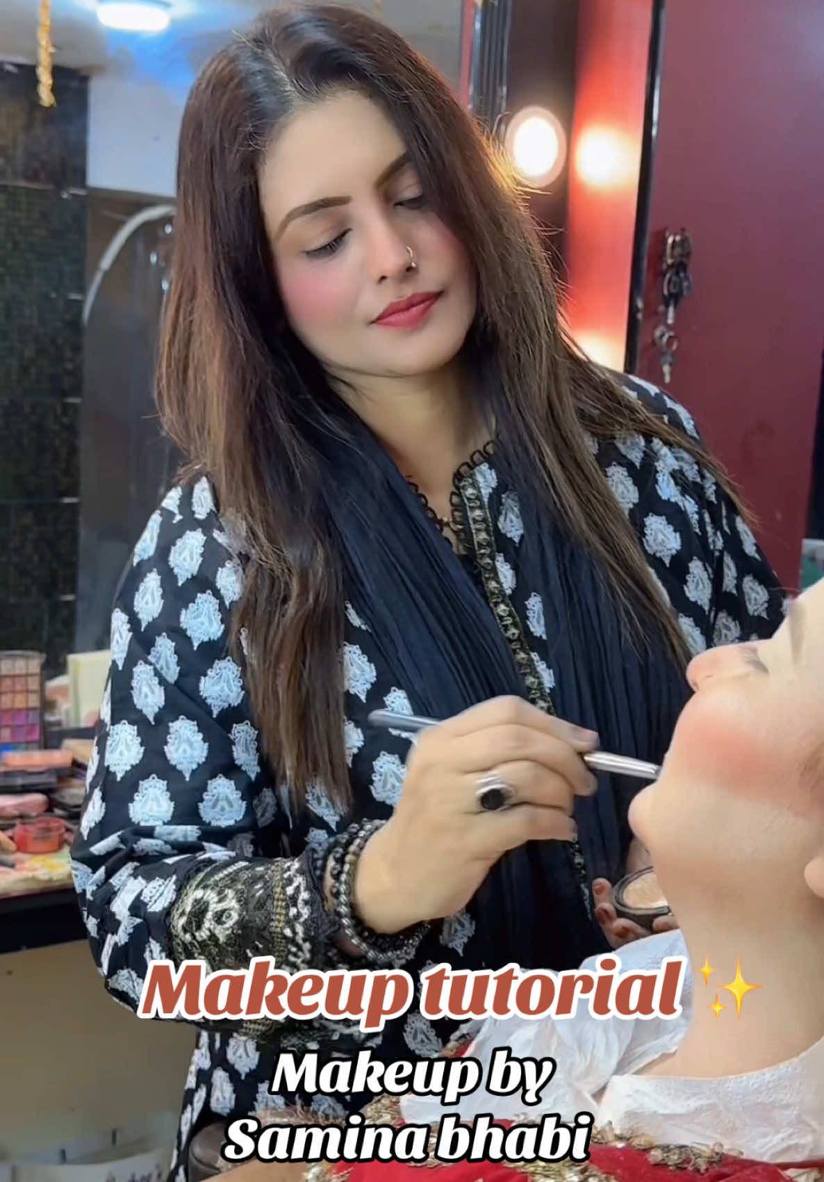 #fyp #foryou #bhabisbeautysaloon #saminashah #saminabhabi 