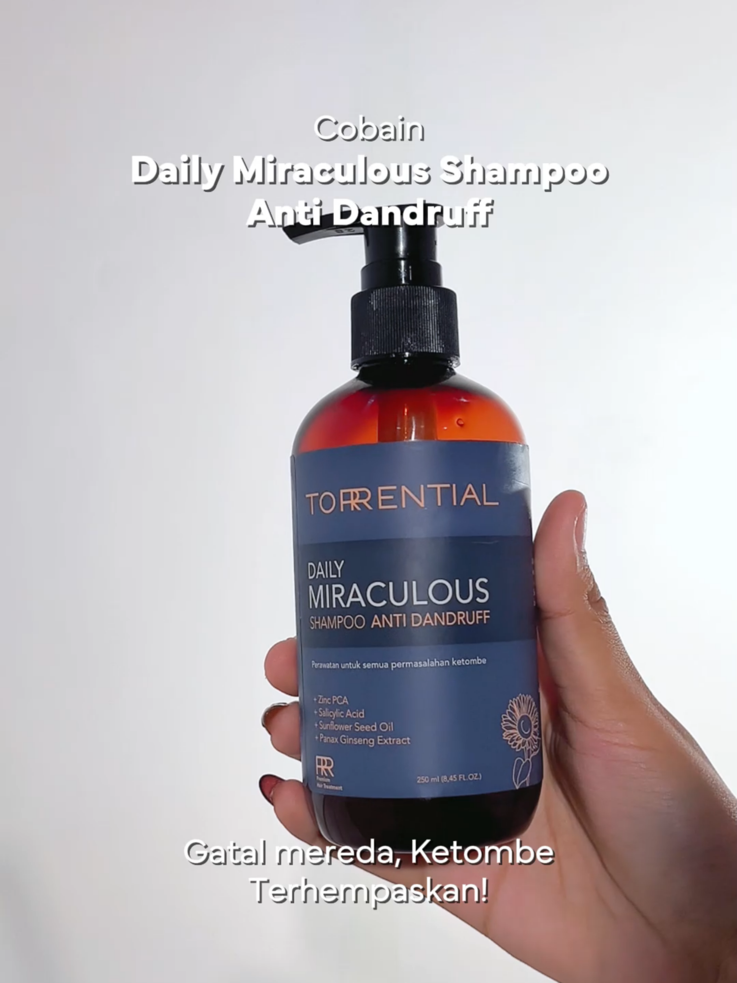 Bebas gatal dan ketombe kalo udah pake shampo ini! #torrential #torrentialdailymiraculousshampoo #shampoantiketombe #haircare #fyp