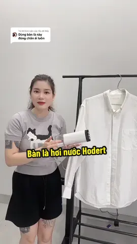 Trả lời @Yêu đồ Bếp  Bàn là hơi Nước Hodert gấp gọn tiện lợi lắm #banlahoinuoc #banlagapgon #hodert 