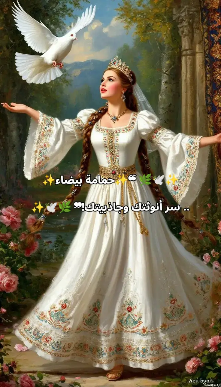 طاقة حمامة بيضاء #fyp #foryou #fy #viral #trend 