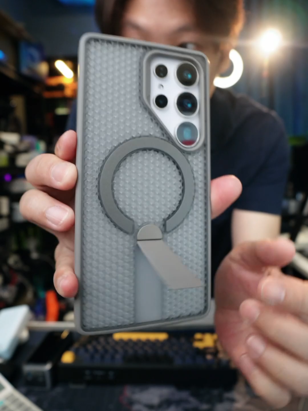 samsung s25 ultra case cover siap ada stand phone holder support magnetic charging #samsungcase #samsungcover #s25ultracover #s24ultracover #coversamsung #casesamsung