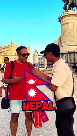 He knows! He is from Uruguay 🇺🇾 #dailyvlogoffcial🔵 #dailyvlogwithsandip #tiktokportugal🇵🇹 #tiktok #foryoupage #streetinterview #nepalitiktok #tiktoknepal #foryou #viral #trending 